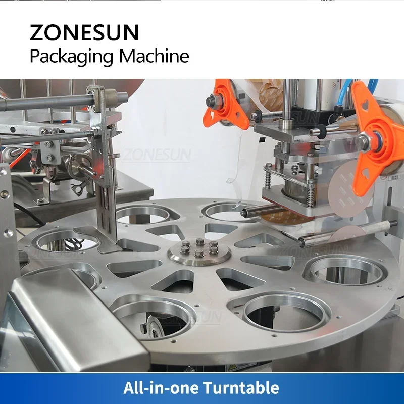 ZONESUN 자동 컵 공급 아이스크림 충전 밀봉 기계 - Sauce Dipping Cup 리뷰 및 가격