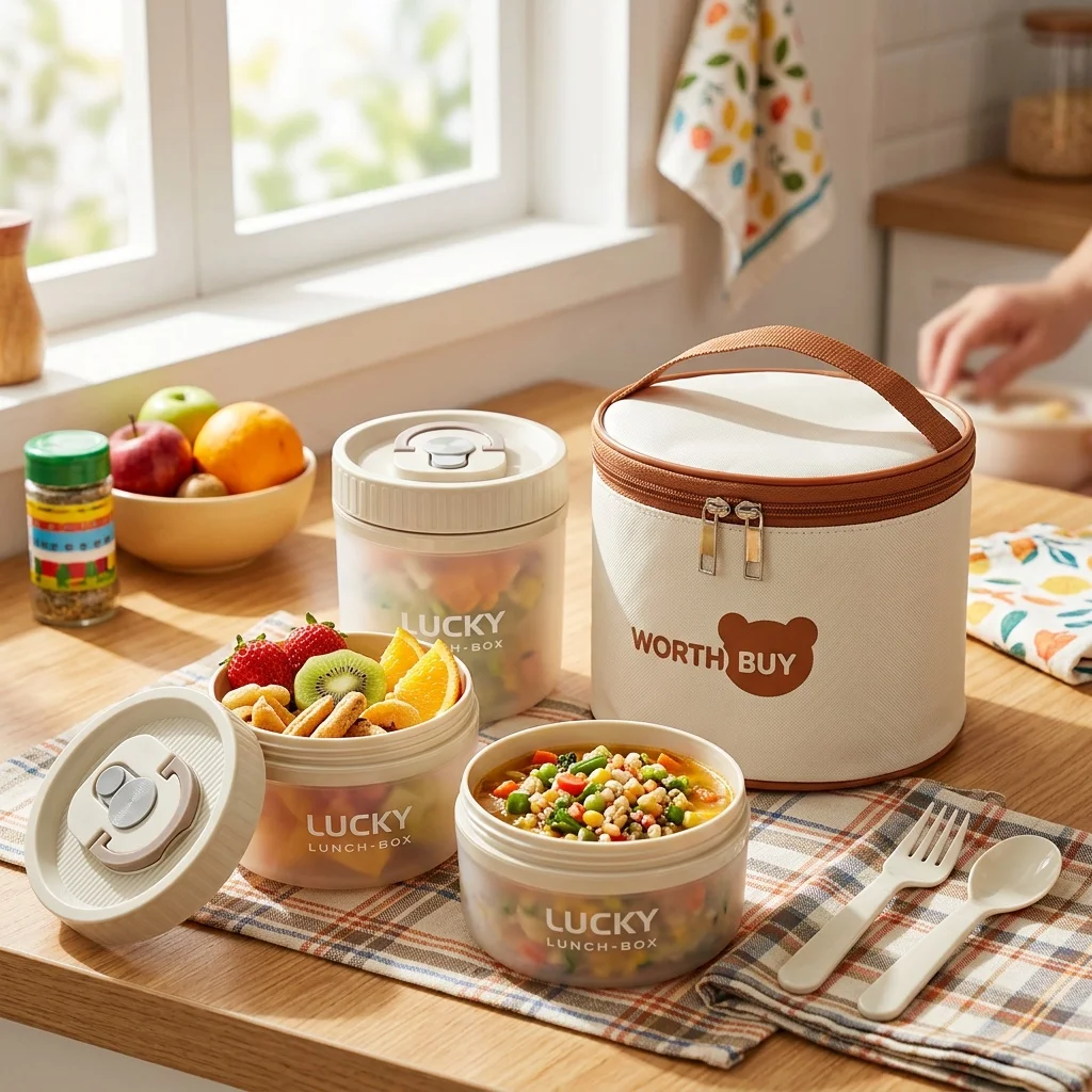 휴대용 플라스틱 도시락통, 전자레인지 사용 가능, 손잡 - Meal Prep Or Prep Meal 리뷰 및 가격