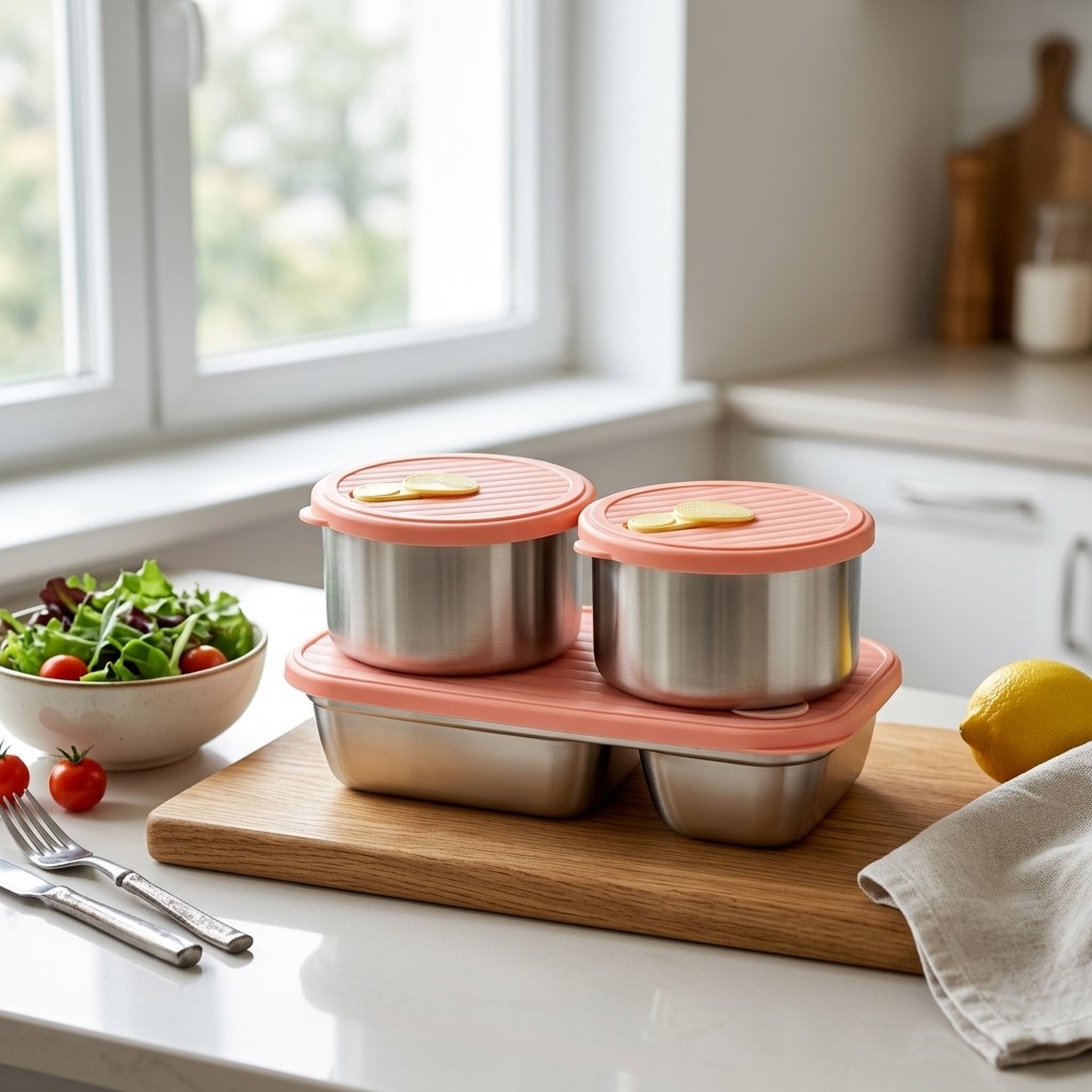 전자레인지 사용 가능 304 스테인리스 도시락 세트 벤 - Meal Prep Bowl 리뷰 및 가격