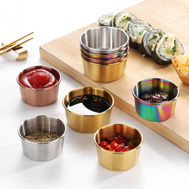 304 스테인리스 스틸 딥핑 컵, 골든 소스 컵, 아메 - Sauce Dipping Cup 리뷰 및 가격