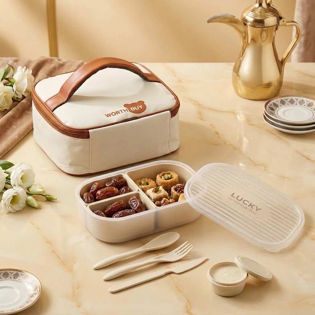 3칸으로 나뉜 플라스틱 도시락통, 전자레인지 사용 가능 - Meal Prep Or Prep Meal 리뷰 및 가격