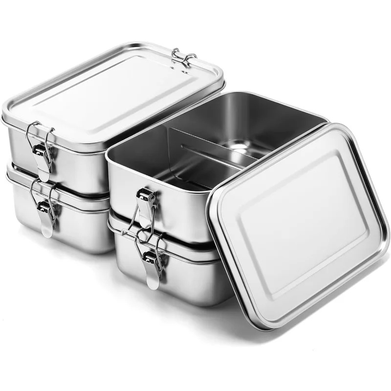 304 스테인리스 스틸 1200/2400ml 도시락 벤 - Meal Prep Bowl 리뷰 및 가격