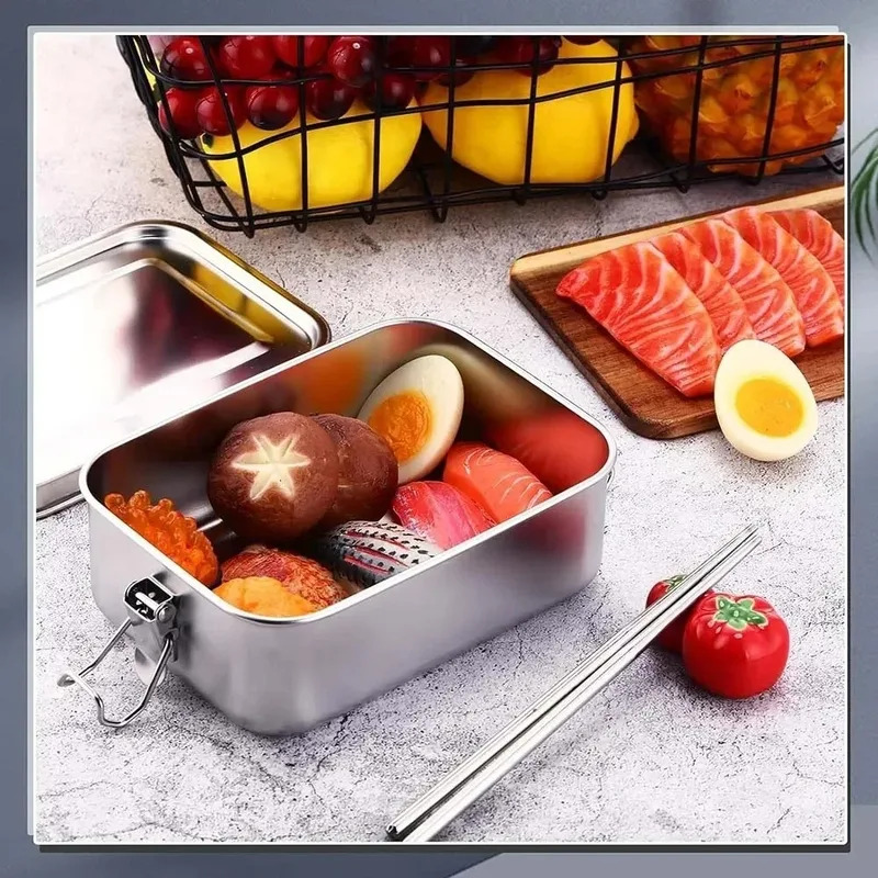 304 스테인리스 스틸 1200/2400ml 도시락 벤 - Meal Prep Bowl 리뷰 및 가격