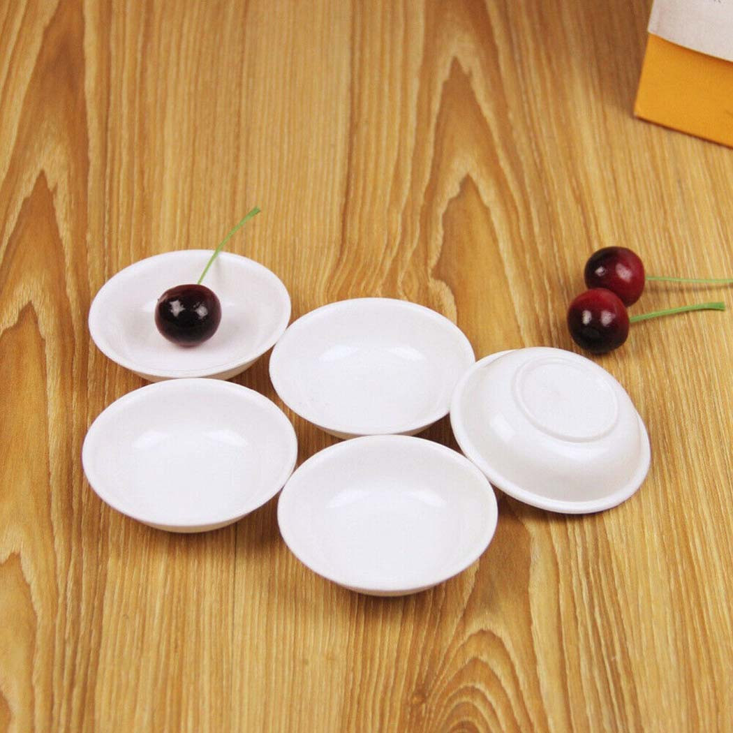 5pcs 흰색 플라스틱 소스 요리 음식 담그는 그릇 파 - Sauce Dipping Cup 리뷰 및 가격