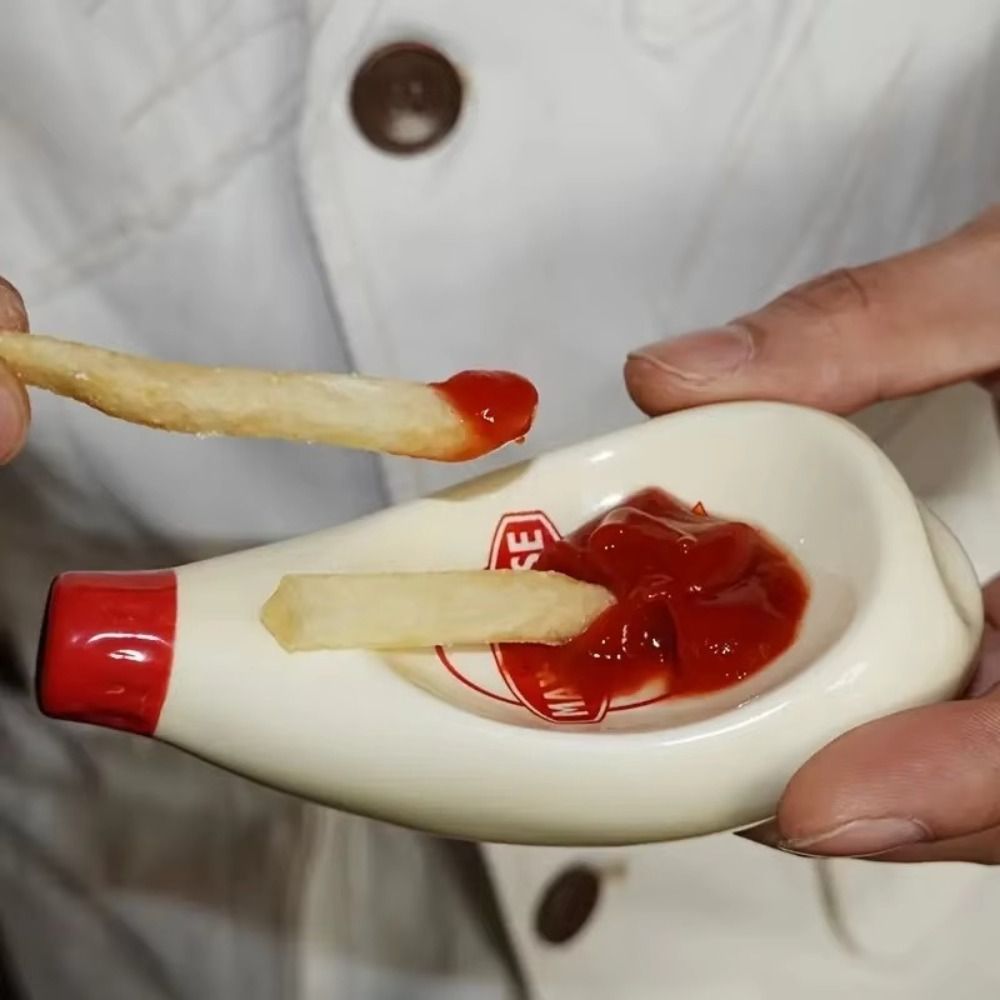 새로운 토마토 모양의 소스 접시 미니 다색 조미료 요리 - Sauce Dipping Cup 리뷰 및 가격